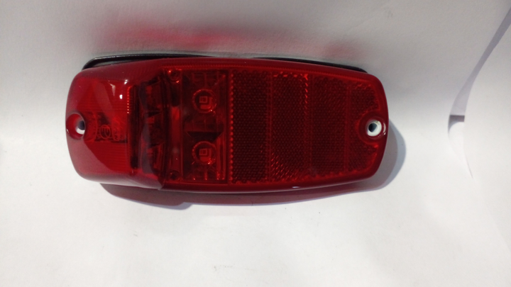 Faro lateral intermitente 5 led rojo 12/24v i/d - Imagen principal
