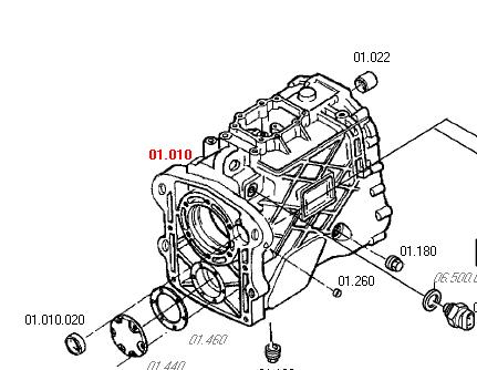 Carcaza caja cambios s5-420 - Imagen principal