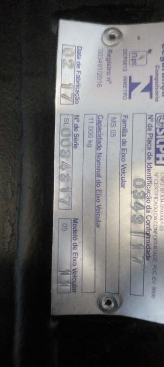 Eje (viga) 8" cuadrado librelato tubular - Vista 2