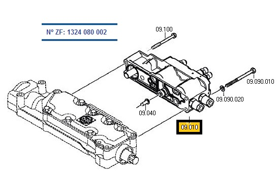 Bloque valvulas cc 9s 1110 td - Imagen principal