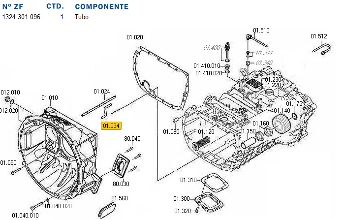 Tubo lubricacion - Imagen principal