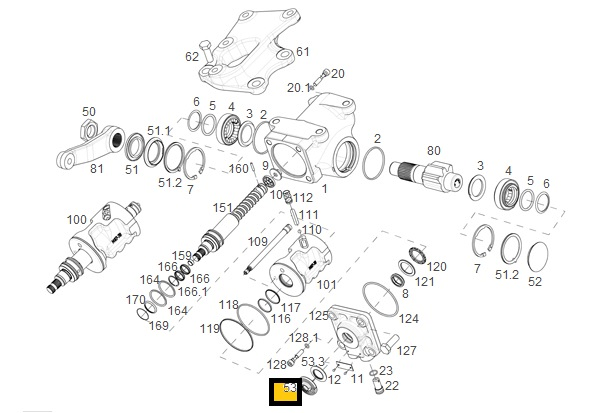 Tapa caja direccion piston - Imagen principal