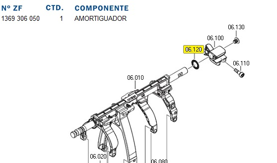O'ring de goma caja de cambio - Imagen principal