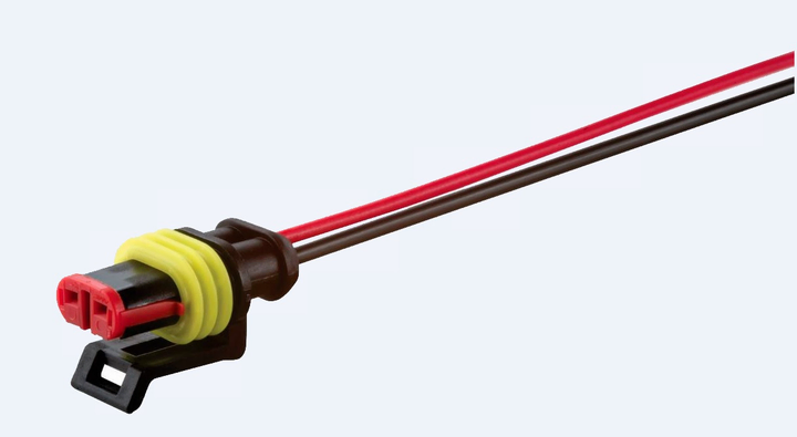 Conector 2 vias sellado largo 20cm i/d - Imagen principal