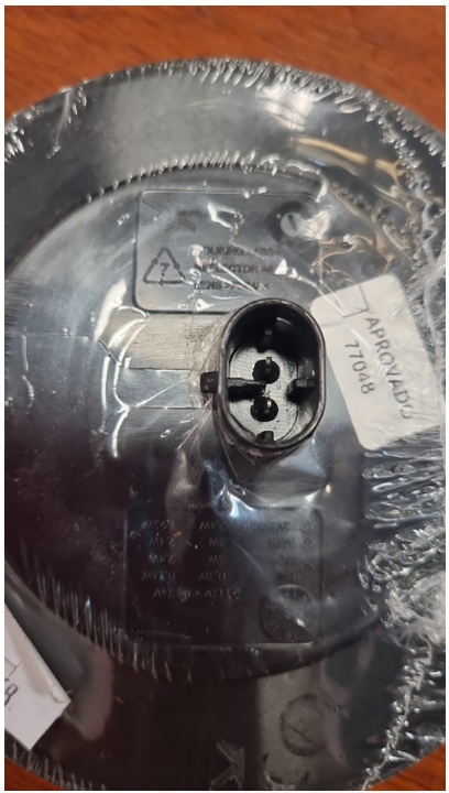 Faro trasero ambar led bivolt 125mm i/d - Vista 4