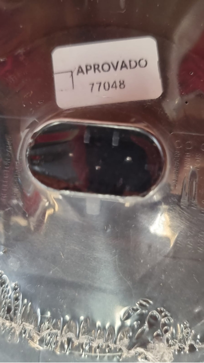 Faro trasero rojo led bivolt 125mm i/d - Vista 2