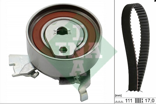 Kit distribucion motor (polea+correa) - Imagen principal