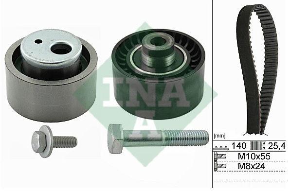 Kit distribucion motor(poleas+correa) - Imagen principal