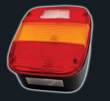 Faro trasero tricolor cuadrado c/mat i/d - Imagen principal