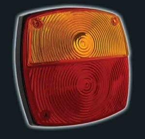 Faro trasero cuadrado b/embutir t/randon rojo i/d - Imagen principal