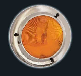 Faro estribo rojo c/aro metal i/d - Imagen principal