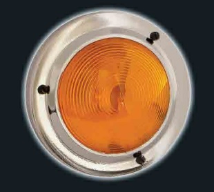 Faro estribo verde c/aro metal i/d - Imagen principal