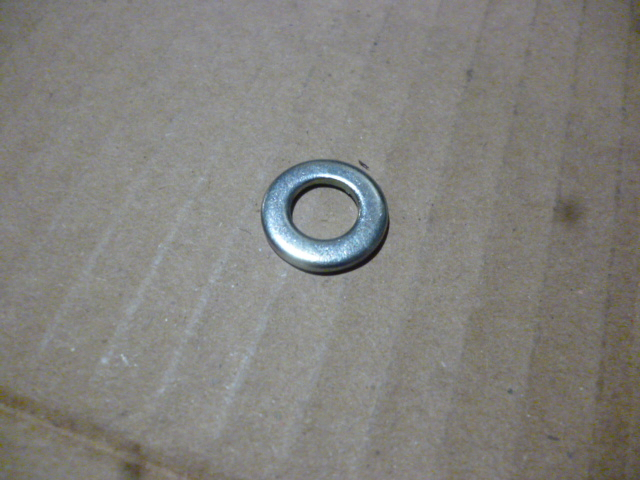 Arandela hierro plana 8mm soporte carga peligrosa - Imagen principal