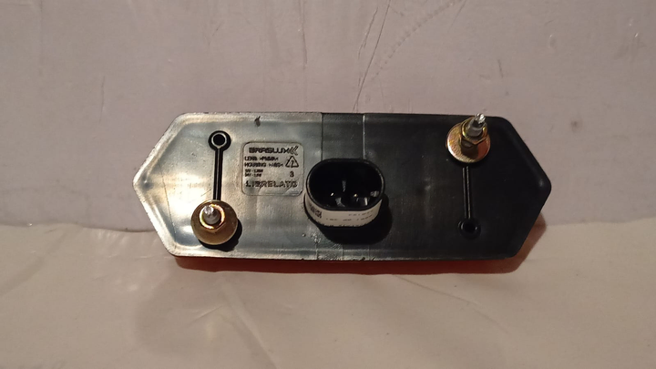 Faro lateral led bivolt ambar s/sop i/d - Vista 2