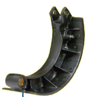 Patin freno hierro fundido 160mm c/rodillo - Imagen principal