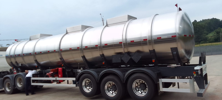 Semi cisterna 36m3 3b heteroter inox304l 3e susp.neu abs p/acido - Imagen principal