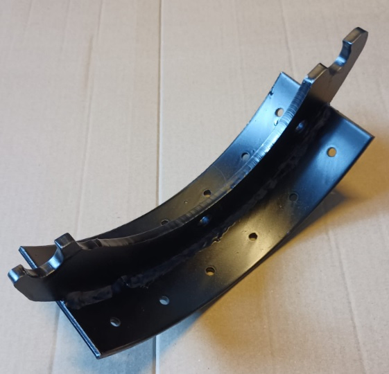 Patin freno acero 100mm sin rodillo - Imagen principal