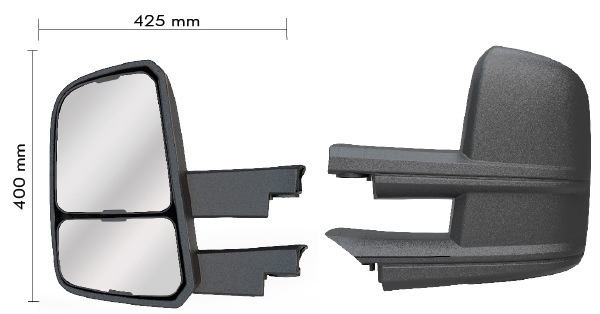 Espejo completo convexo bifocal izq - Imagen principal