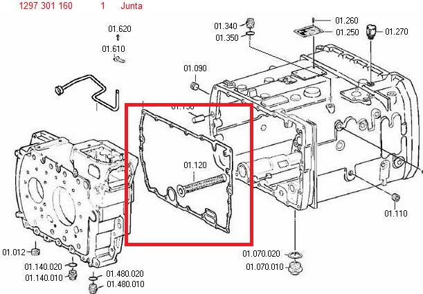 Junta cc 16s 1455 td - Imagen principal