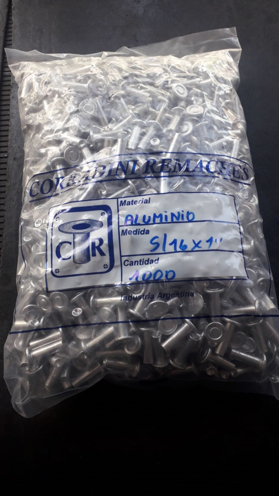 Remache millar macizo cab plan alum 5/16 x 1 - Imagen principal
